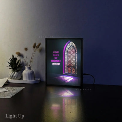 Mosque window Transformation Lightbox | Islamic
