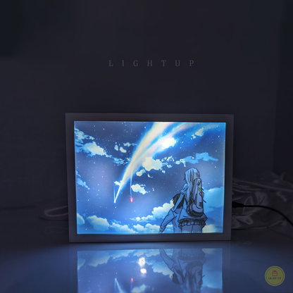 Dreamy Sky Night Transformation Lightbox | Your Lie in April | Scenario