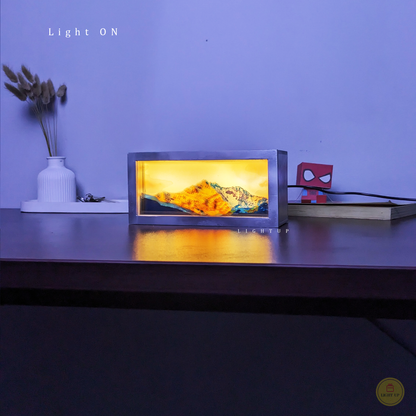 3D mountain Lamp | Scenario