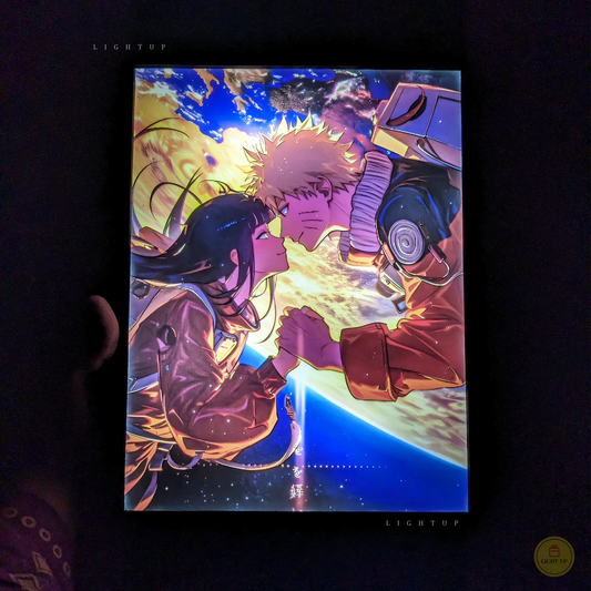 Naruto and Hinata Transformation Lightbox | Naruto