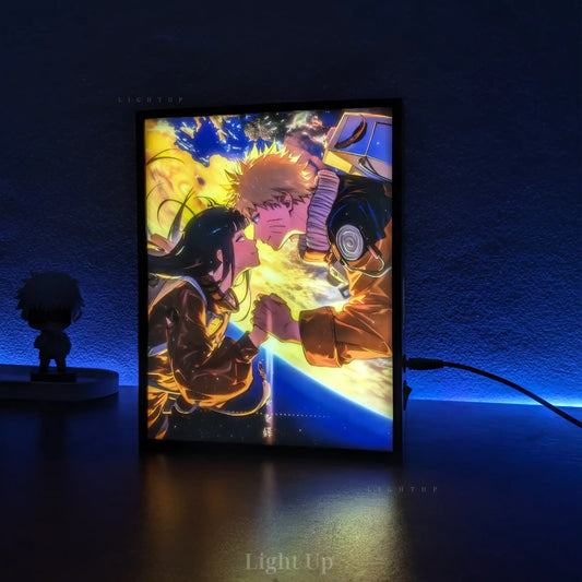 Naruto and Hinata Transformation Lightbox | Naruto