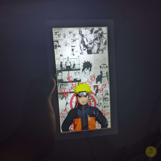 Naruto Manga backdrop Transformation Lightbox | Naruto