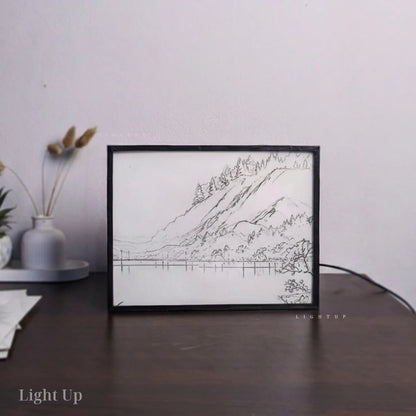 Purple Sunset Transformation Lightbox | Scenario
