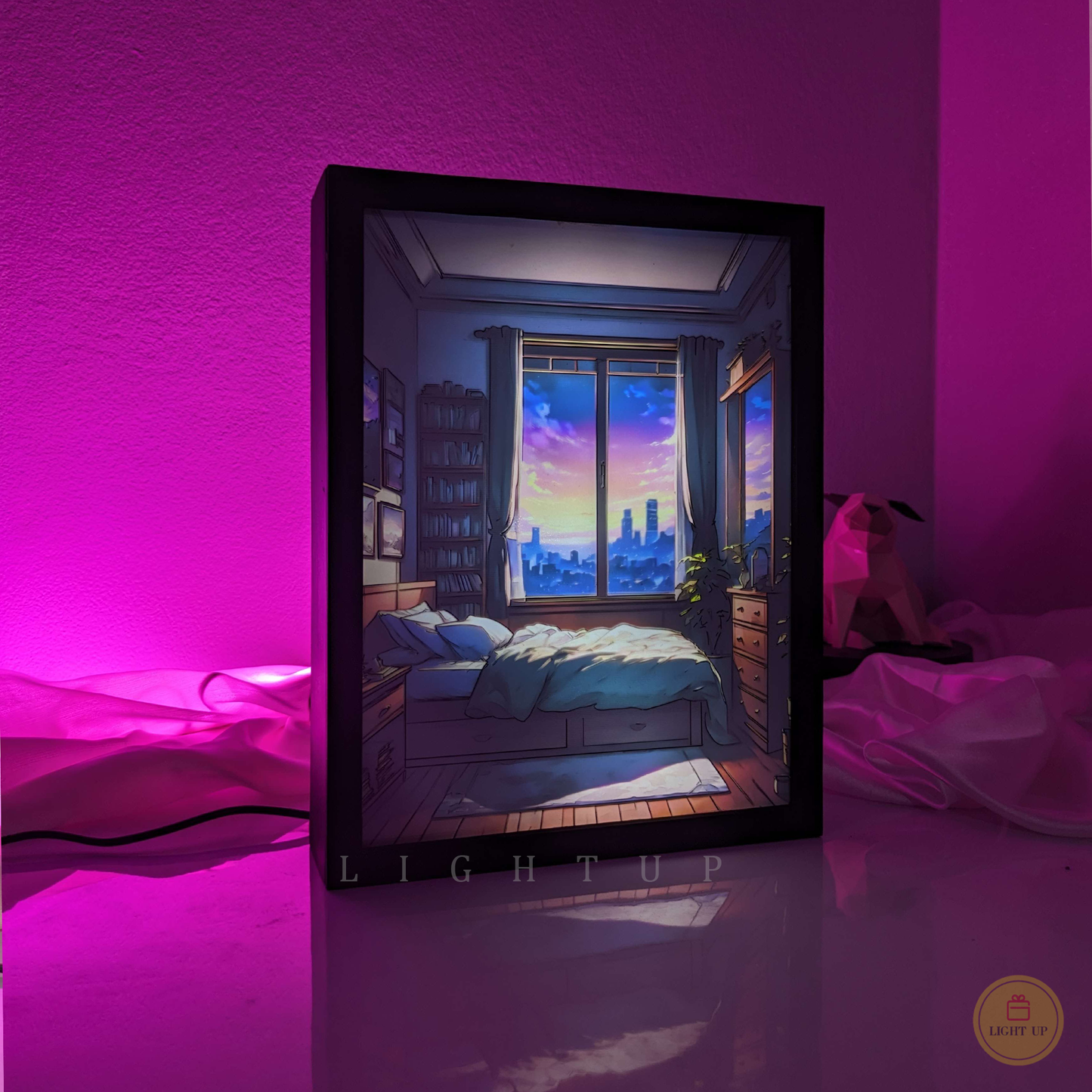 Evening Bedroom Transformation Lightbox | Scenario