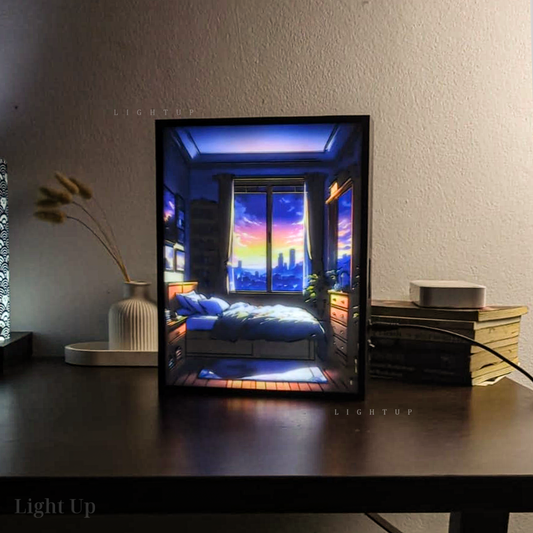 Evening Bedroom Transformation Lightbox | Scenario