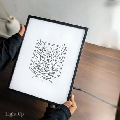 Wings of Freedom Sign Transformation Lightbox | Attack on Titan
