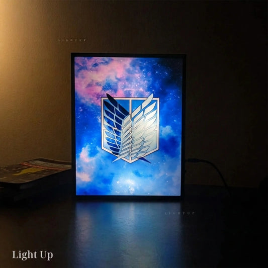 Wings of Freedom Sign Transformation Lightbox | Attack on Titan