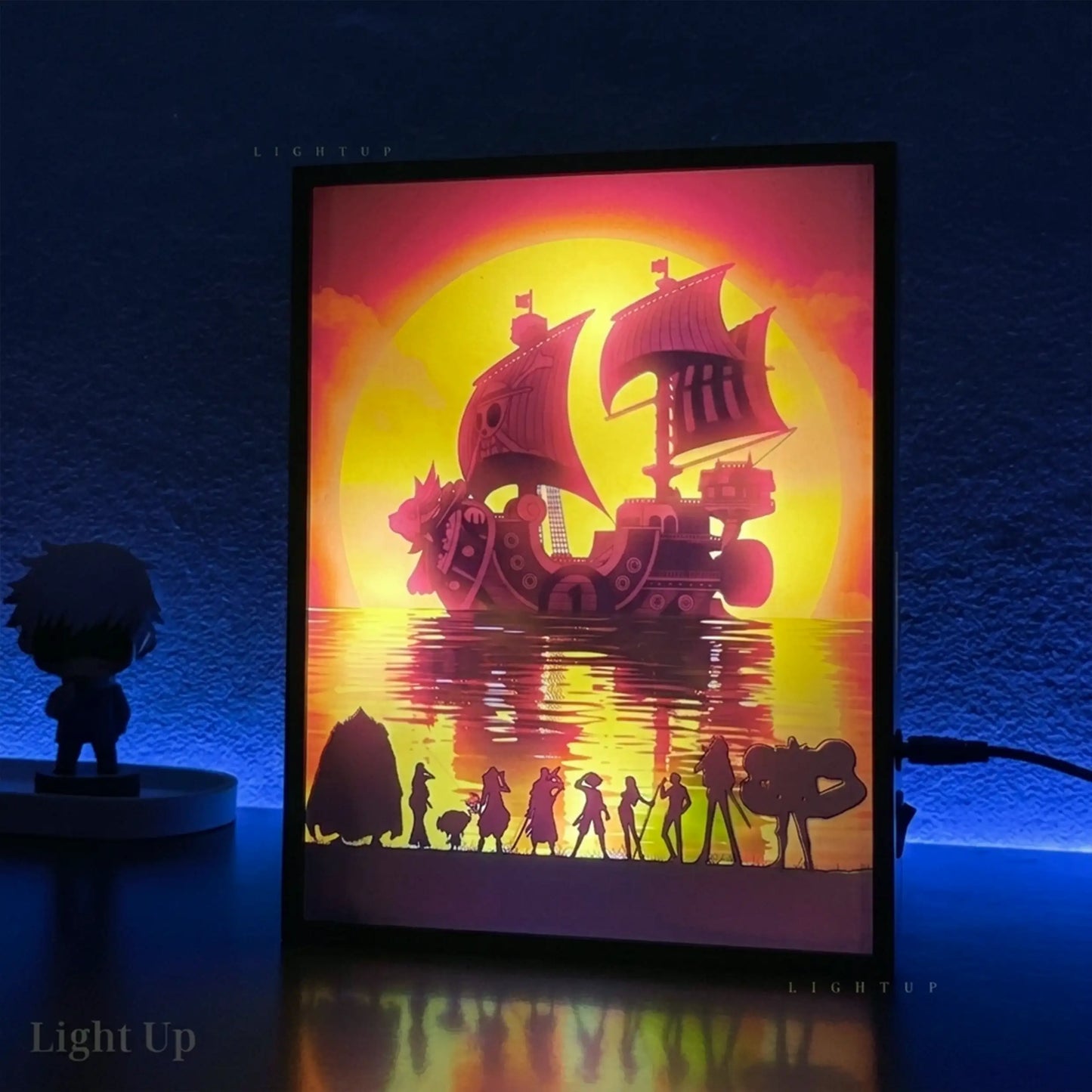 Straw Hat Pirates Transformation Lightbox | One Piece