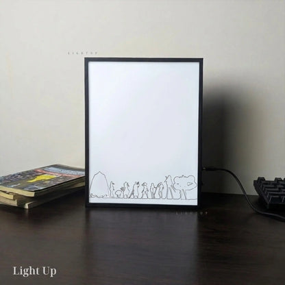 Straw Hat Pirates Transformation Lightbox | One Piece