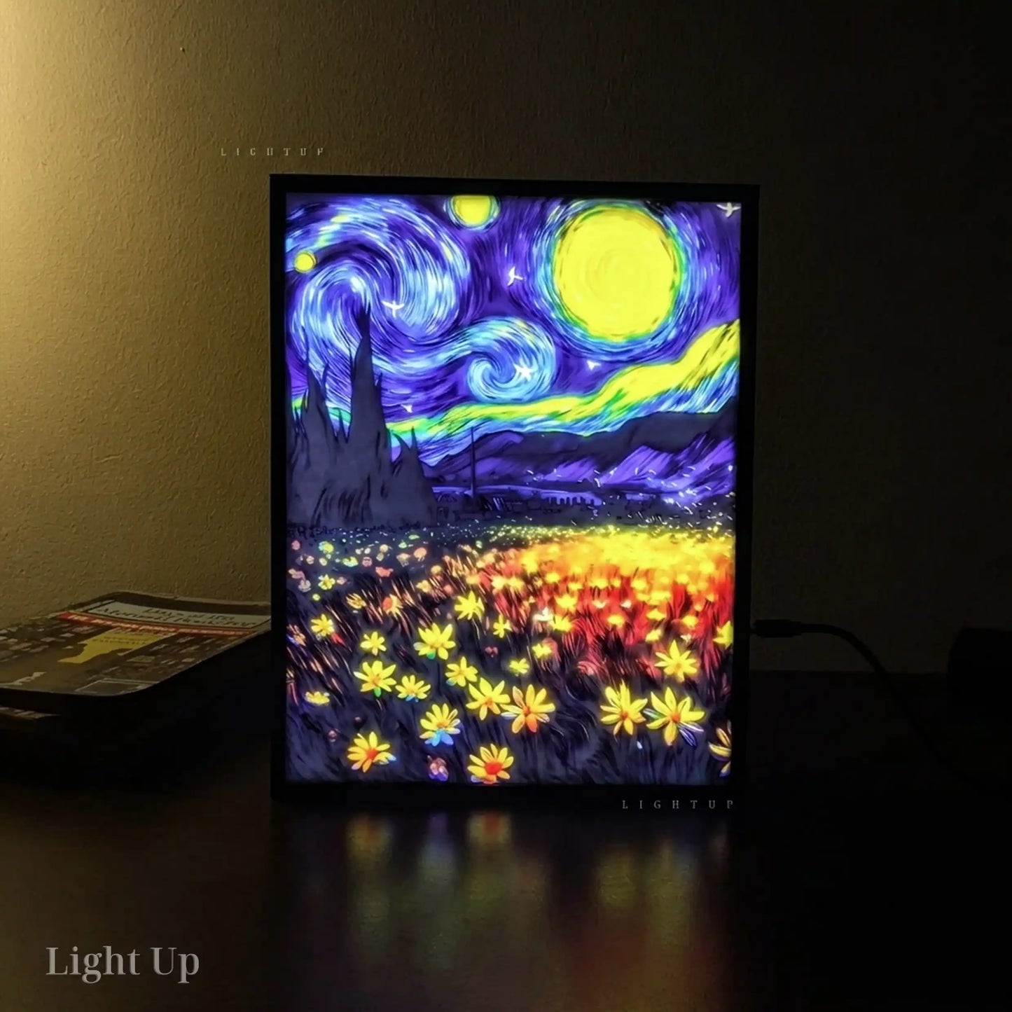 Starry sky garden Transformation Lightbox | Scenario