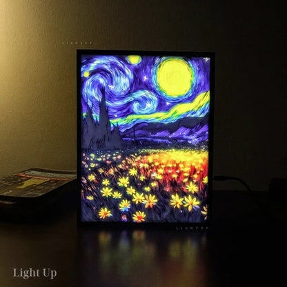 Starry sky garden Transformation Lightbox | Scenario