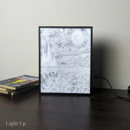 Starry sky garden Transformation Lightbox | Scenario