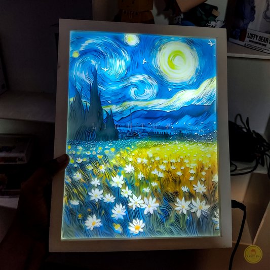 Starry sky garden Transformation Lightbox | Scenario