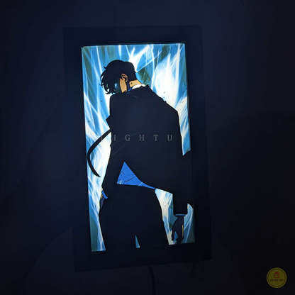 Jin woo sung Transformation Lightbox | Solo Leveling