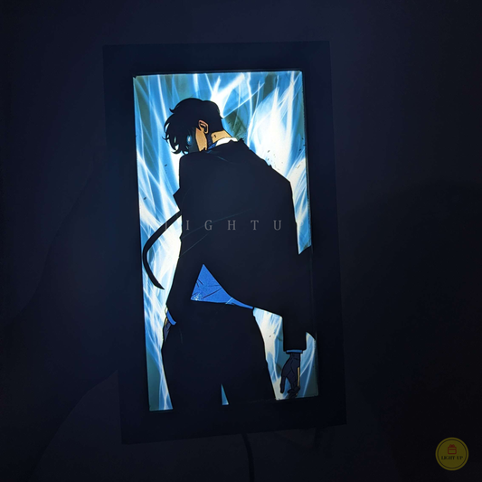 Jin woo sung Transformation Lightbox | Solo Leveling