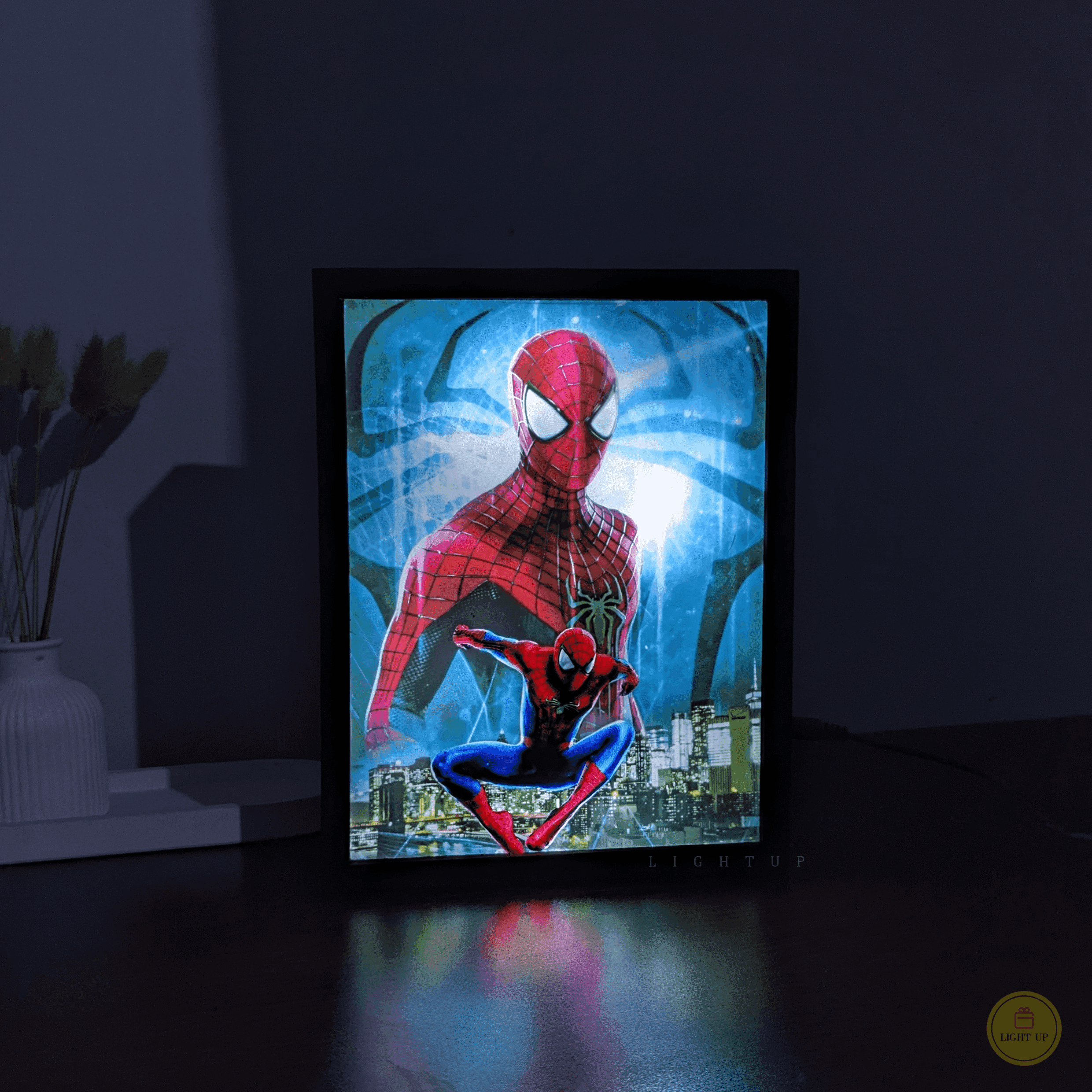 Spiderman Transformation Lightbox | Marvel – Light Up