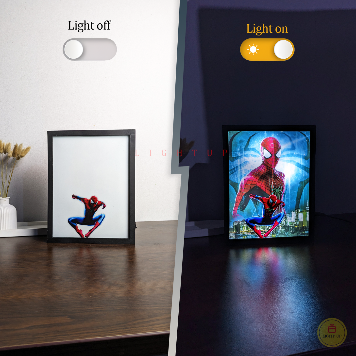 Spiderman Transformation Lightbox | Marvel