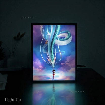 Spirited away Transformation Lightbox | Studio Ghibli