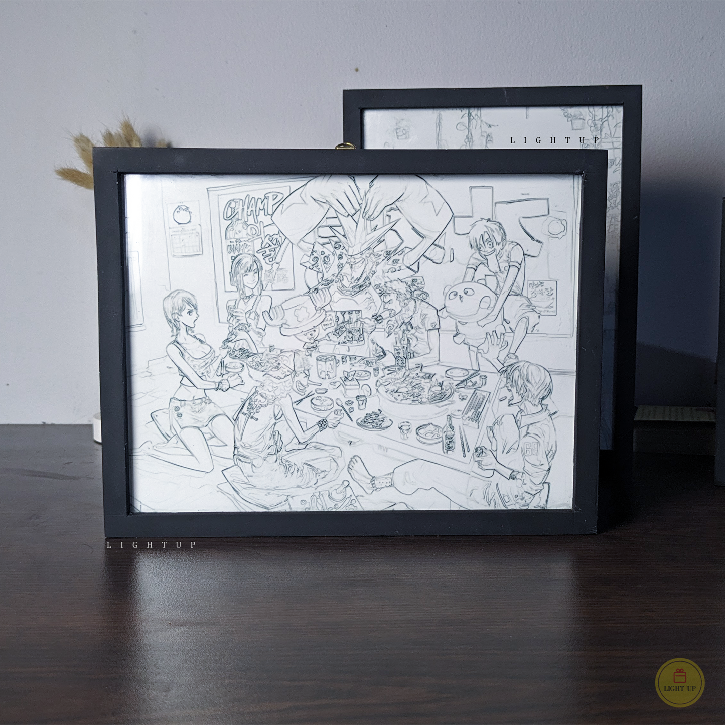 The Mugiwara Pirates Transformation Lightbox | One Piece