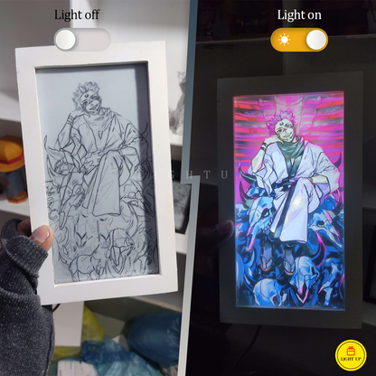 Ryomen Sukuna Transformation Lightbox | Jujutsu Kaisen