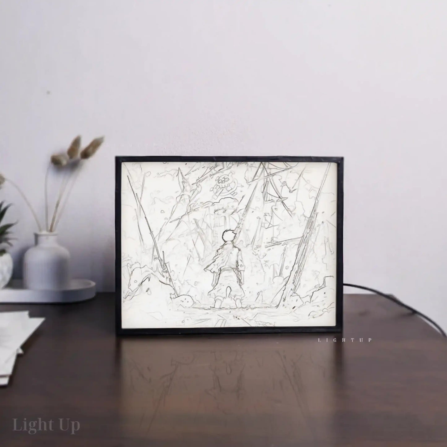 Luffy Alone at War Transformation Lightbox | One Piece
