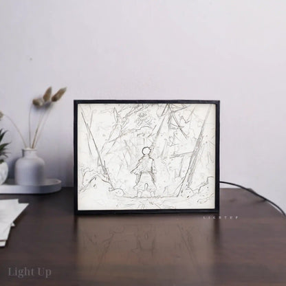 Luffy Alone at War Transformation Lightbox | One Piece