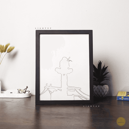 Itachi Blood Moon Transformation Lightbox | Naruto