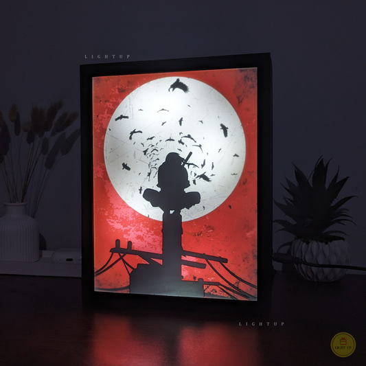 Itachi Blood Moon Transformation Lightbox | Naruto