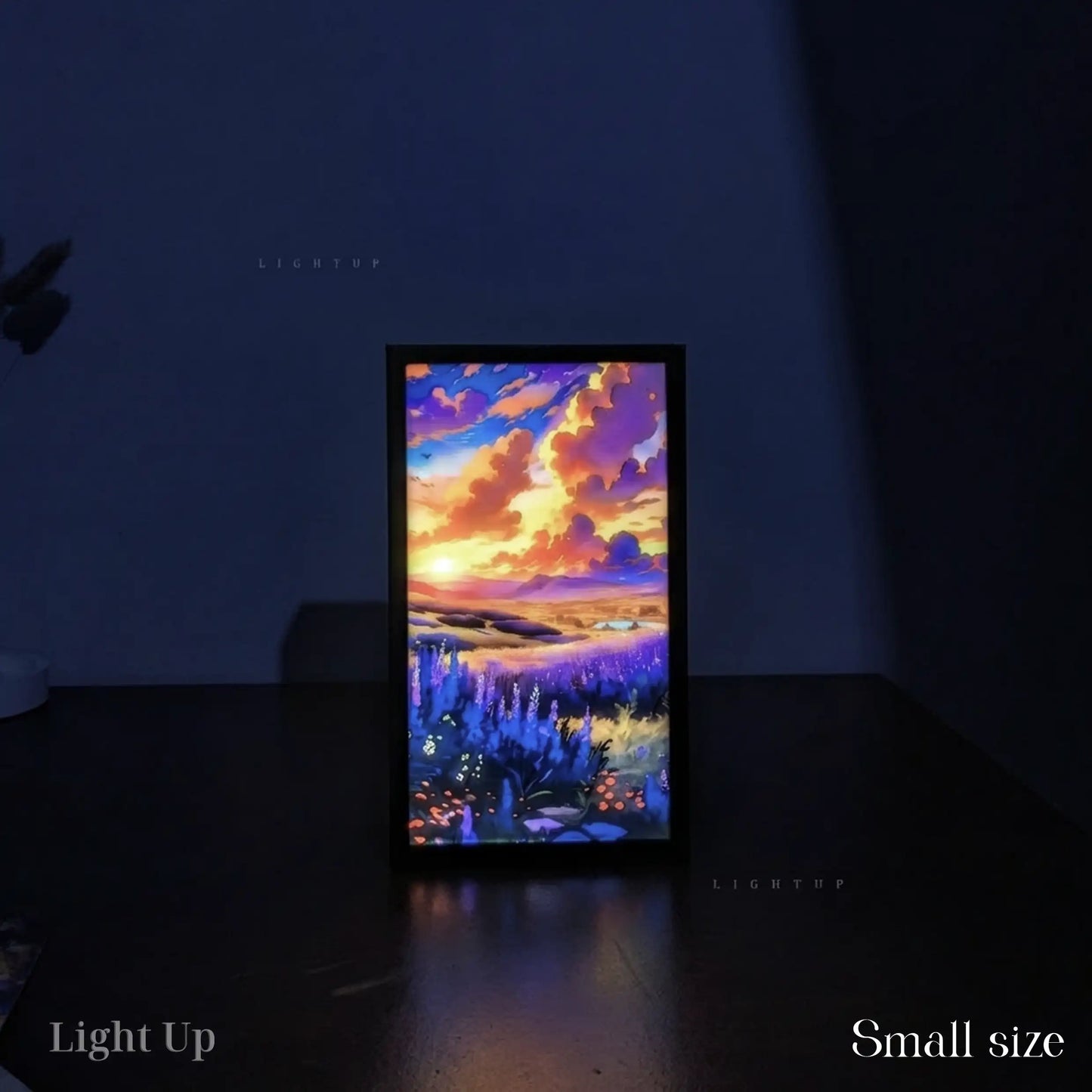 Blooming lavender field Transformation Lightbox | Scenario