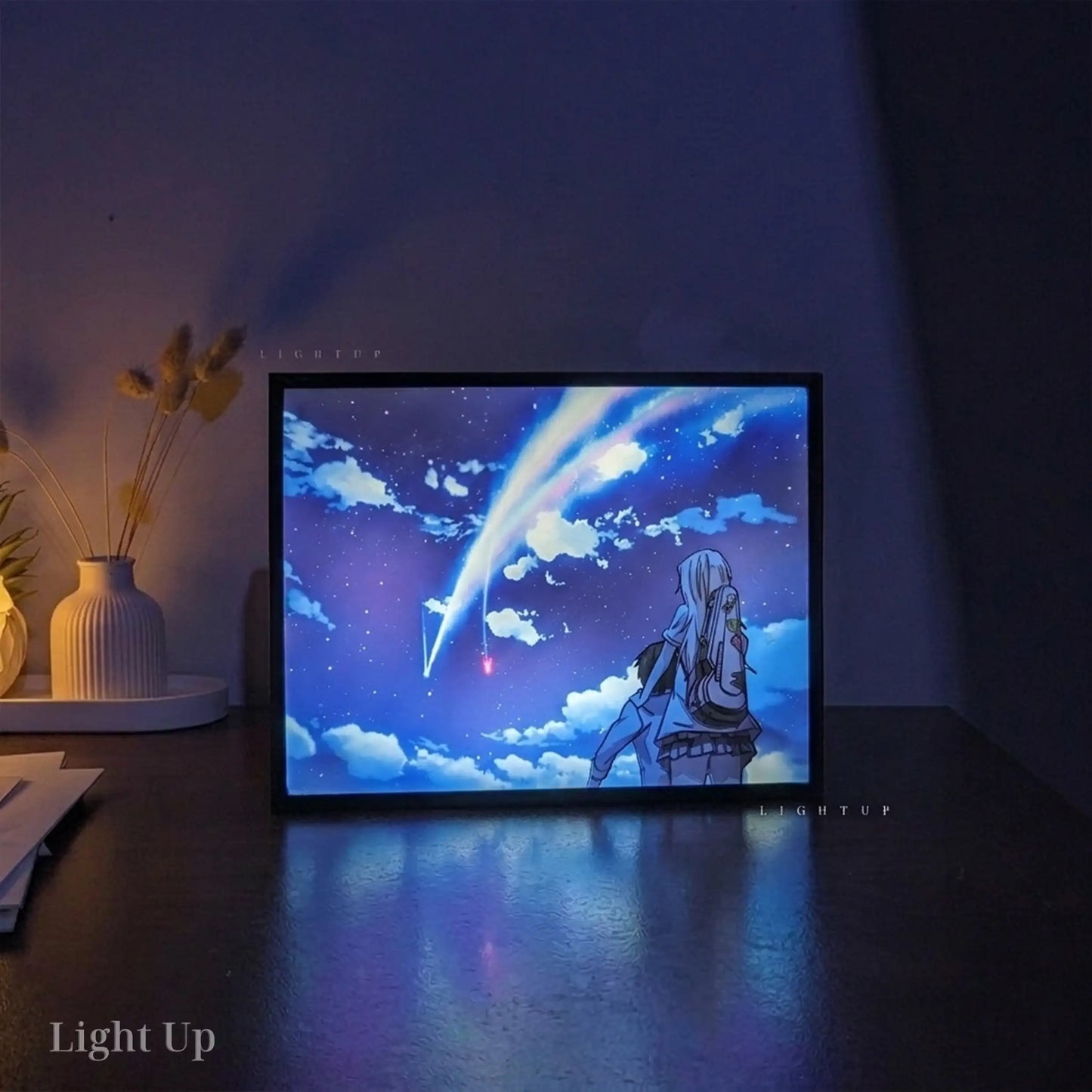 Dreamy Sky Night Transformation Lightbox | Your Lie in April | Scenario