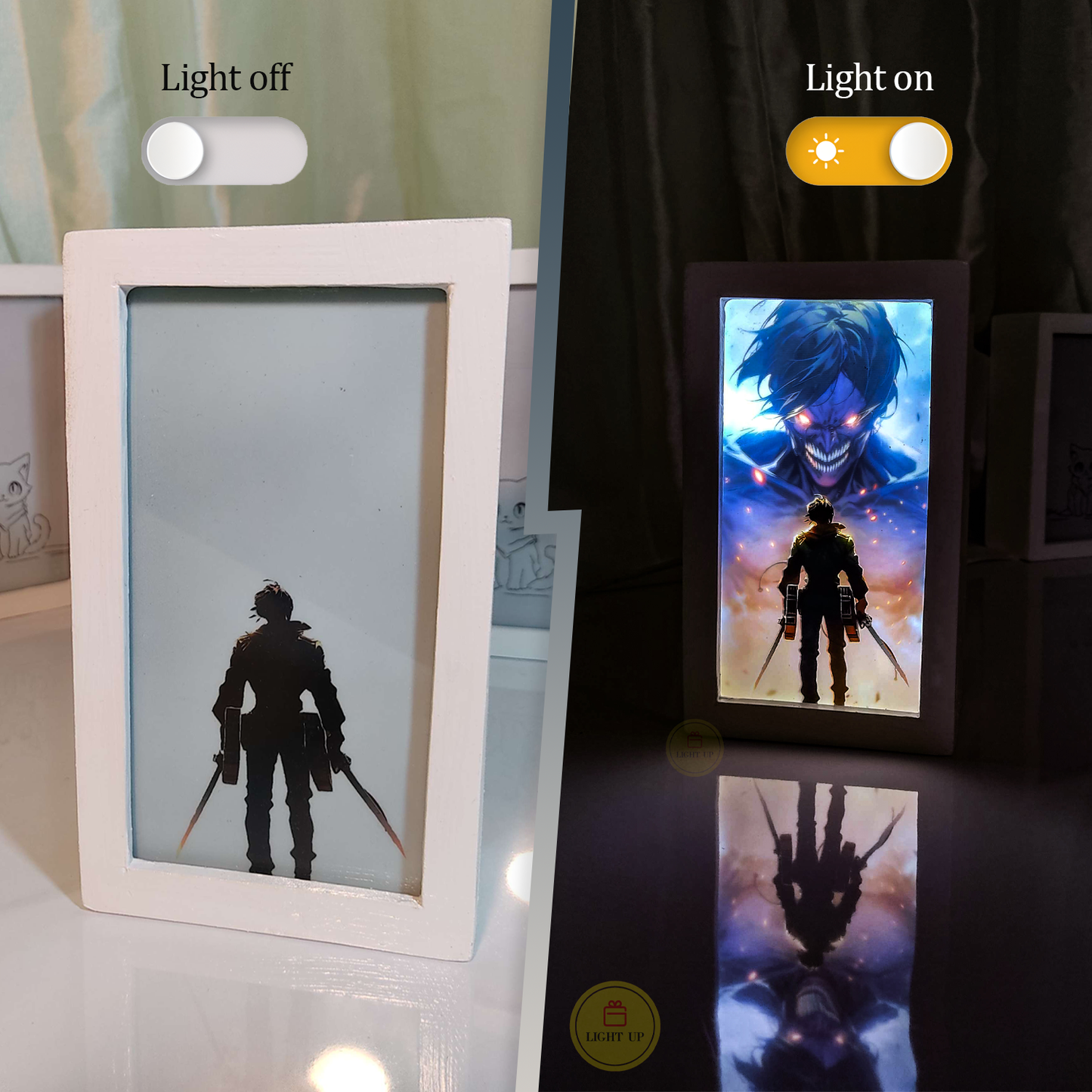 Eren Transformation Lightbox | Attack on Titan