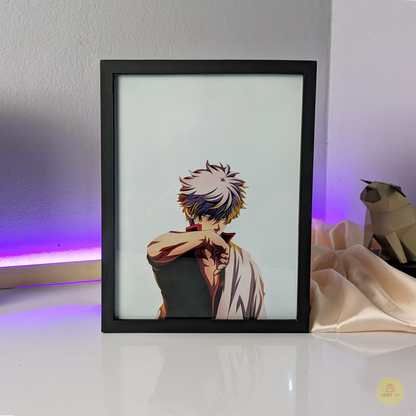 Gintoki Sakata Transformation Lightbox | Gintama