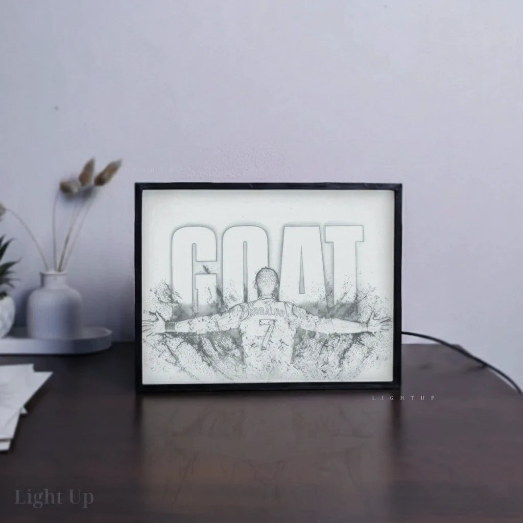 GOAT Cristiano Ronaldo Transformation Lightbox | Football