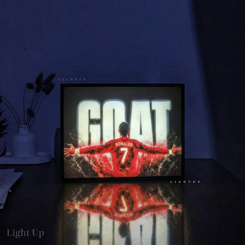 GOAT Cristiano Ronaldo Transformation Lightbox | Football