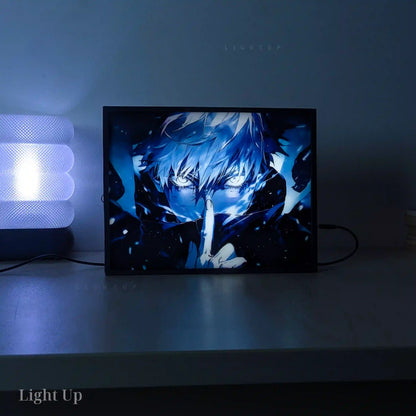 Gojo domain expansion Transformation Lightbox | Jujutsu Kaisen