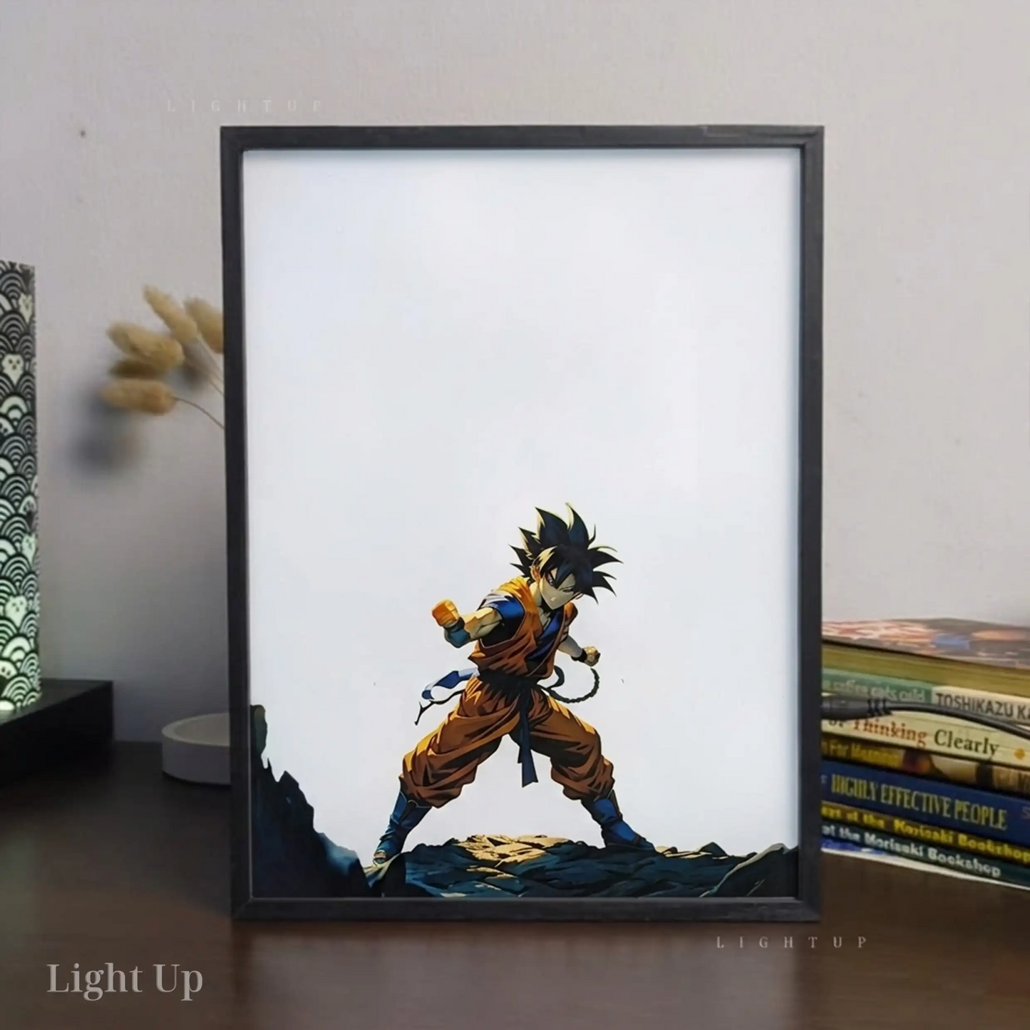 Goku and Shenron Transformation Lightbox | Dragon Ball