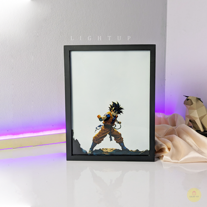 Goku and Shenron Transformation Lightbox | Dragon Ball