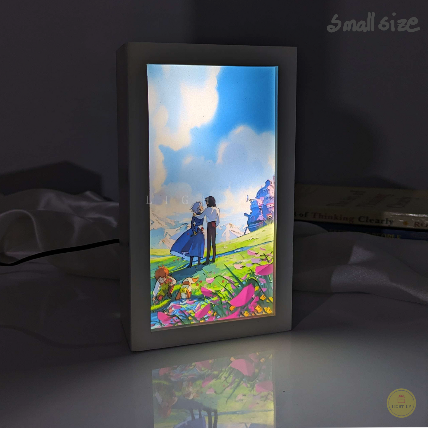 Howl's moving castle Transformation Lightbox | Studio Ghibli