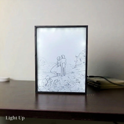 Howl's moving castle Transformation Lightbox | Studio Ghibli