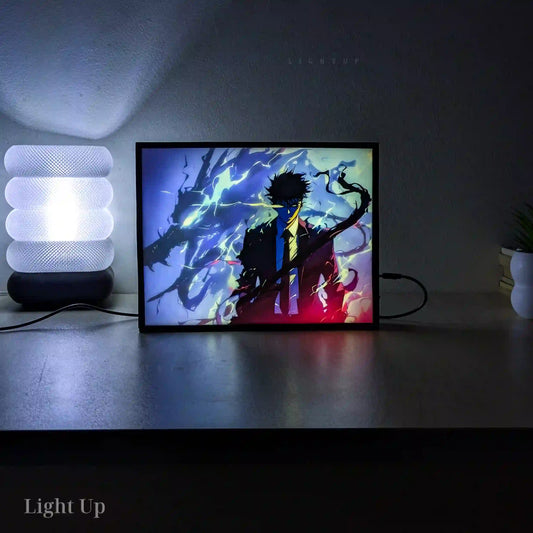 Sung Jinwoo Dragon Transformation Lightbox | Solo Leveling