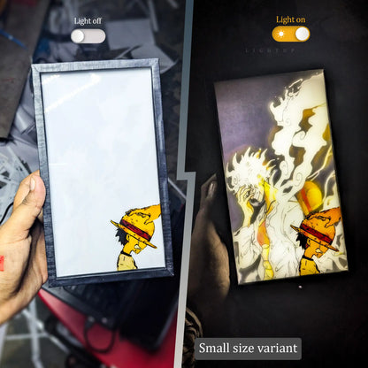 Luffy gear 5 Transformation Lightbox | One Piece