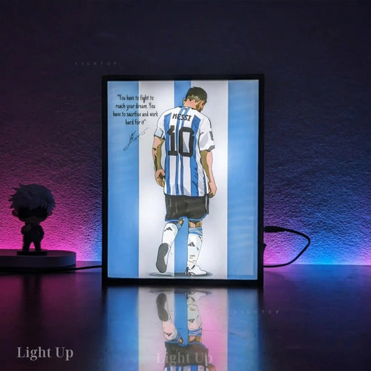 Lionel Messi's Inspirational Quote Transformation Lightbox | Football