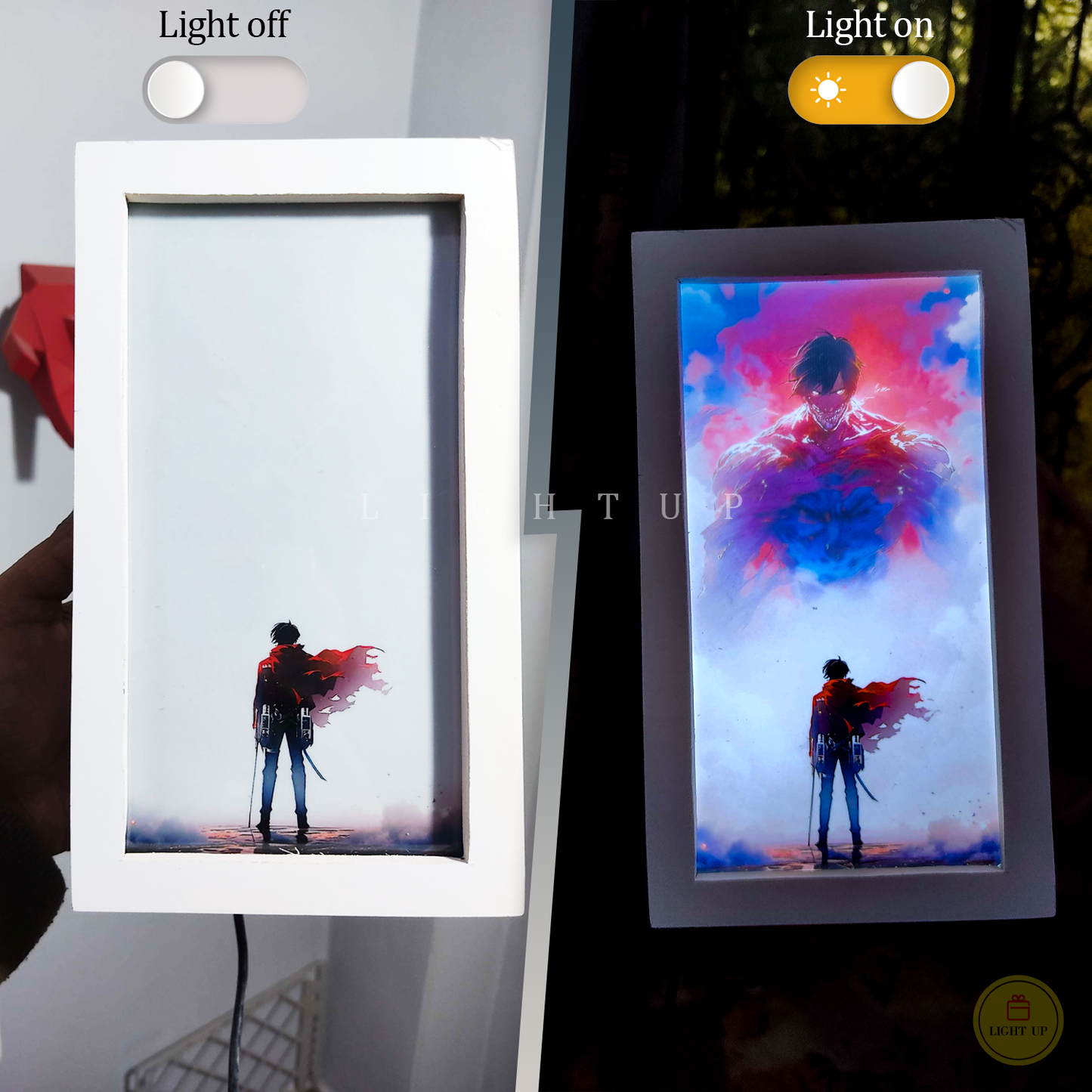 Mikasa Transformation Lightbox | Attack on Titan