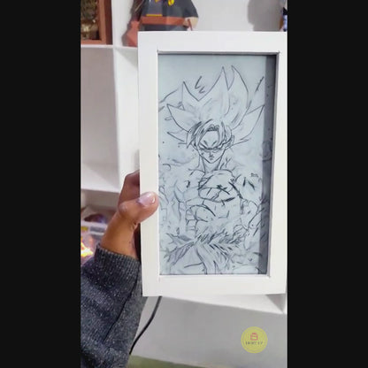 Goku Ultra Instinct Transformation Lightbox | Dragon Ball