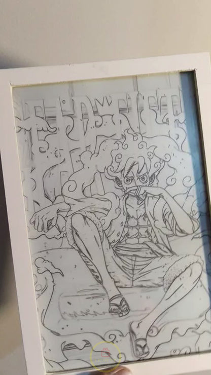 Luffy Gear Fifth Transformation Lightbox | One Piece