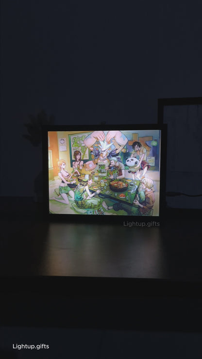 The Mugiwara Pirates Transformation Lightbox | One Piece