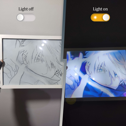 Gojo blue eyes Transformation Lightbox | Jujutsu Kaisen