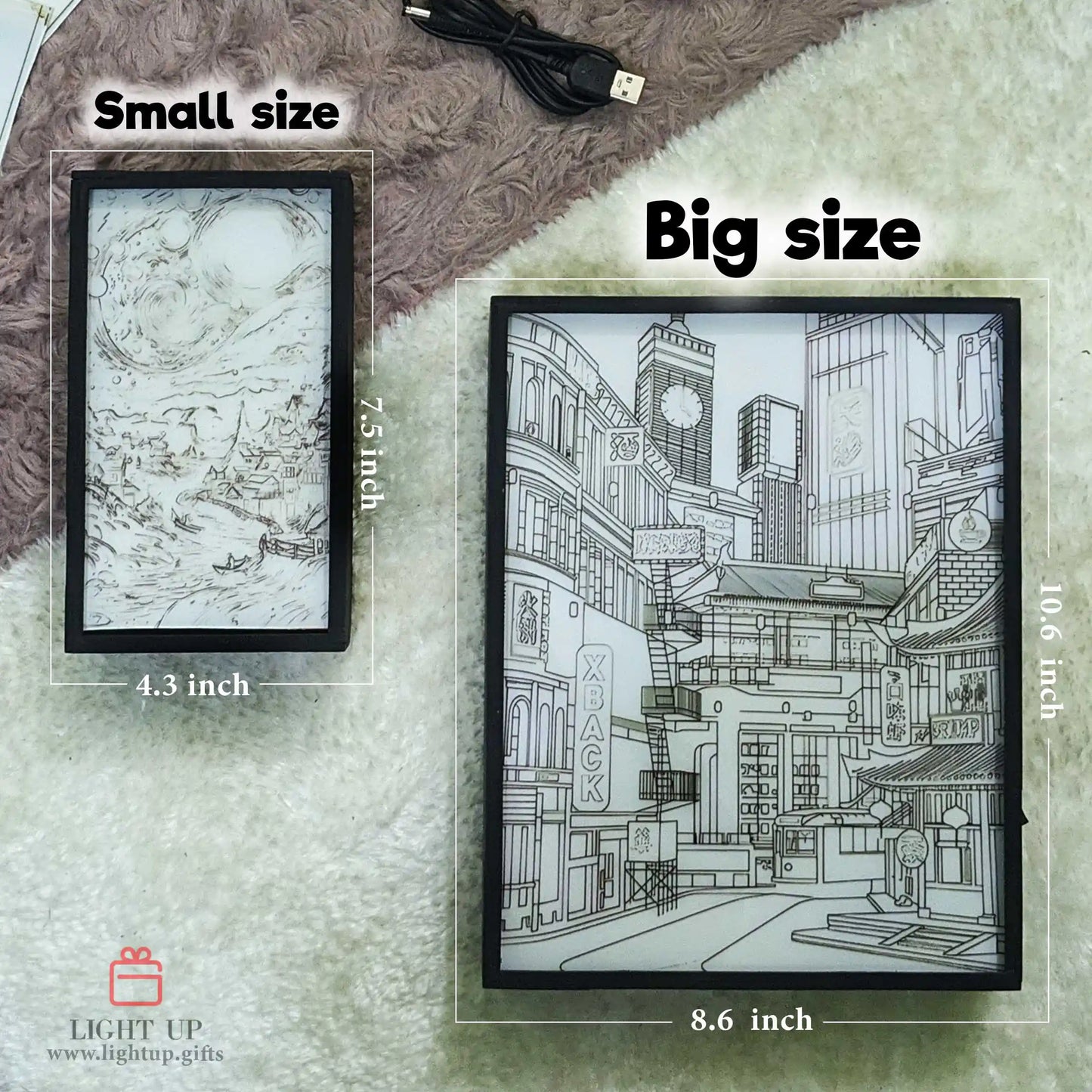 Goku Ultra Instinct Transformation Lightbox | Dragon Ball