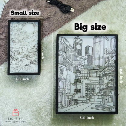 Goku Ultra Instinct Transformation Lightbox | Dragon Ball