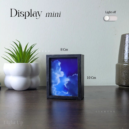 Clouds in the Sky Display Mini (One lightbox + 2 picture film combo)